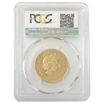 Graded PR70DCAM Gold Sovereign 2002 Two Pound 