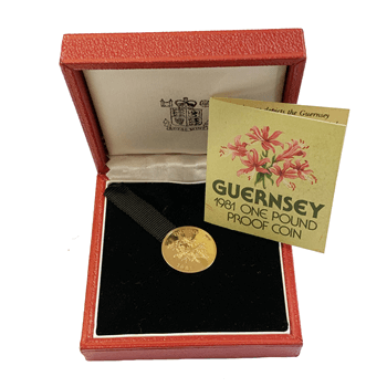 Guernsey £1 Gold Proof Coin