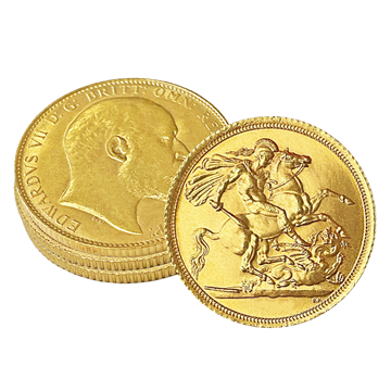 Best Value Gold Sovereign - 4 Coin Bundle 