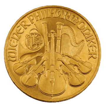 1/4 Oz Austrian Philharmonic Gold Coin