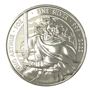 1 Oz Silver Britannia King Arthur Series
