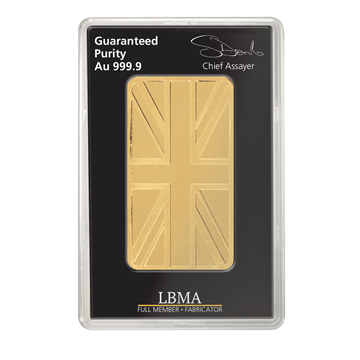 Cooksons Certified 100g Gold Bar