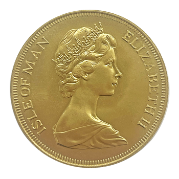 Isle Of Man Gold Quintuple Sovereign