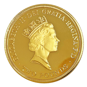 Gold Double Sovereign 1986 Loose Proof 