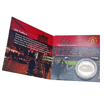 Manchester United Medallion gold coin