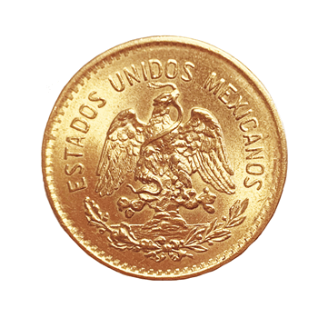 Mexican Cinco Pesos Gold Coin