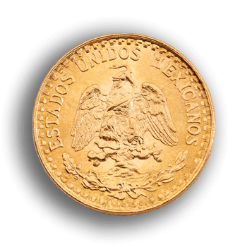 Mexican Dos Pesos Gold Coin