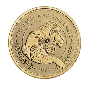 The Lion & The Eagle 1oz Gold Coin