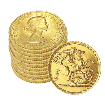 Best Value Gold Sovereign - 10 Coin Bundle 