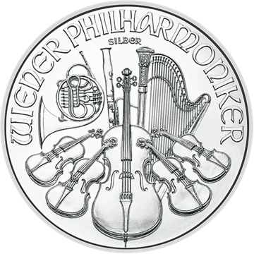 2025 Silver Philharmonic 1 Oz - 25 Coin Tube 