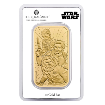 Sealed The Royal Mint 1oz Bar - StarWars