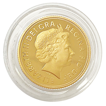 Gold Sovereign 2005 Loose Proof