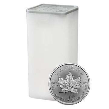 2025 Silver Maple 1 Oz - 25 Coin Tube