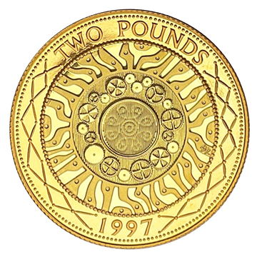 £2 Gold Coin 1997