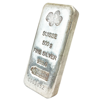 PAMP Suisse 500g Silver Bar