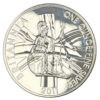 Pre 2012 1 Oz Silver Britannia