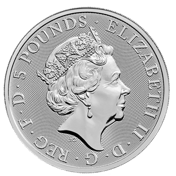 2 Oz Silver Unicorn of Scotland