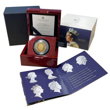 Her Majesty Queen Elizabeth II Gold Proof 1/4oz 