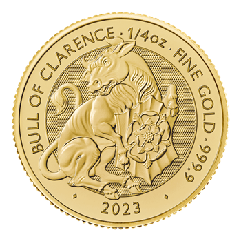 1/4 Oz Tudor Beast 2023 Bull of Clarence