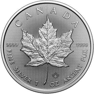 2025 Silver Maple 1 Oz - 25 Coin Tube