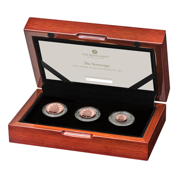 2025 The Sovereign Proof 3 Coin Box Set 