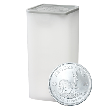 2025 Silver Krugerrand 1 Oz - 20 Coin Tube