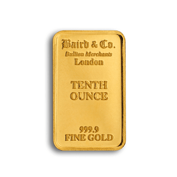 1/10 Oz Gold Bar (Sealed)