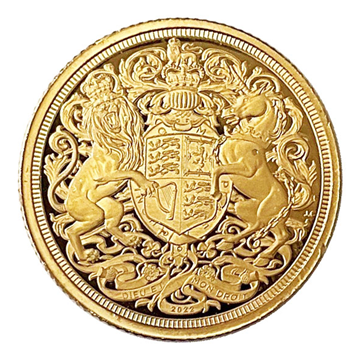 2022 Piedfort Sovereign Coin King Charles III