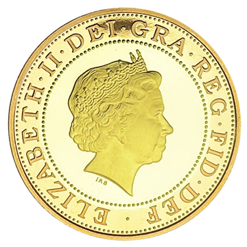 £2 Gold Coin 2001