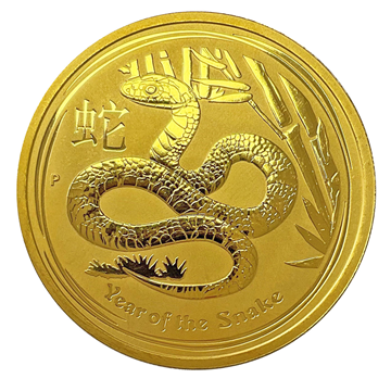 1 Oz Gold Nugget Year of The Snake