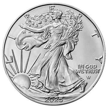 2025 Silver American Eagle 1 Oz