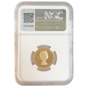 FS 2021 St Helena Sovereign Graded Coin 