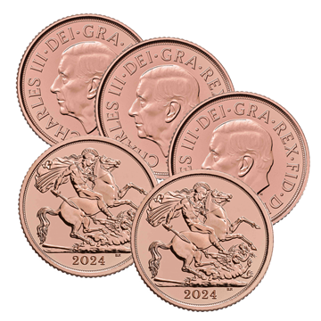 2024 Full Sovereign - 5 Coin Bundle