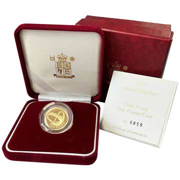 2007 £1 Gold Coin Proof Set 