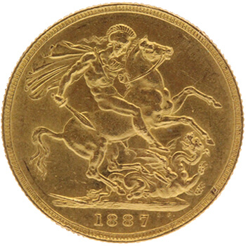  Young Victoria Gold Sovereign