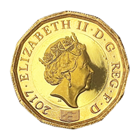 £1 Gold Coin 2017