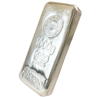 1 Kg Silver Bar Royal Mint Refinery