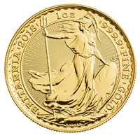 1 Oz Gold Britannia 2018