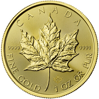 1 Oz Gold Maple 1979