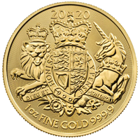 1 Oz Gold Royal Coat of Arms