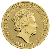 1 Oz Gold Royal Coat of Arms