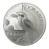 1 Oz Kookaburra Silver Coin