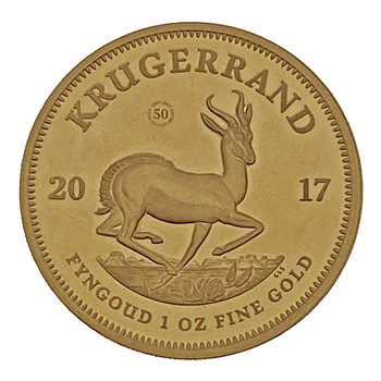 1 Oz Krugerrand Gold Coin Anniversary Duo