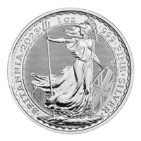 1 Oz Silver Britannia 2023 QEII