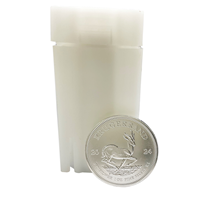 1 Oz Silver Krugerrand 2024 - 25 Coin Tube 