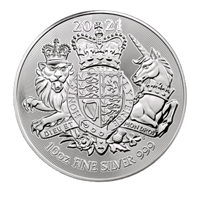 10 Oz Coat Of Arms Silver Coin 2021