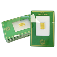 10 x 1g -Certified-Royal Mint Refinery (RMR) 