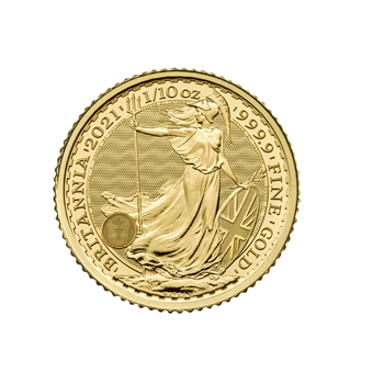 1/10 Oz Gold Britannia  2021