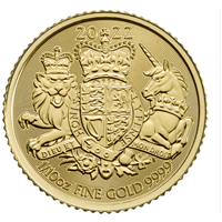 1/10 Oz Gold Coat of Arms