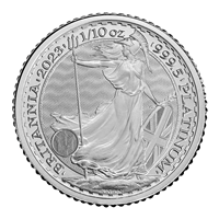 1/10 Oz Platinum Britannia King Charles